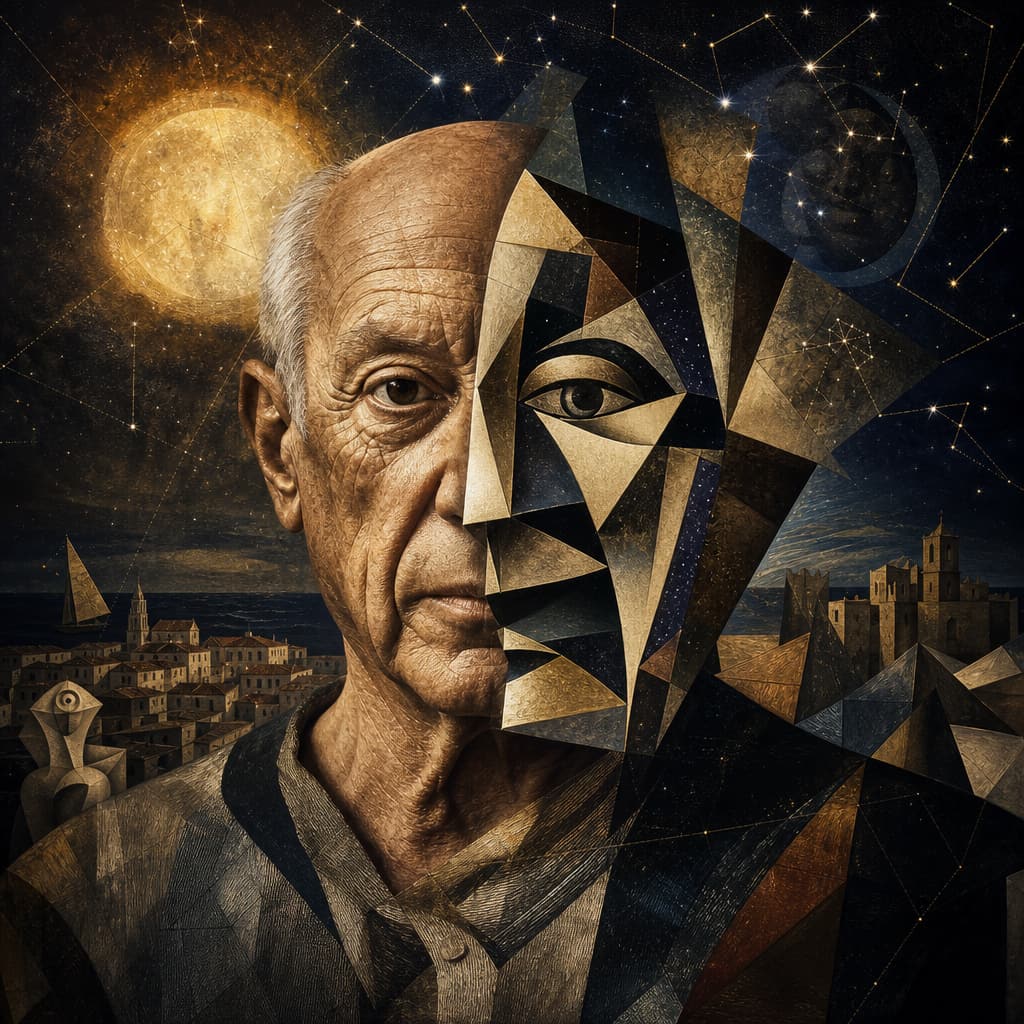 Symbolic Astra artwork for: Pablo Picasso: Distortion as revelation