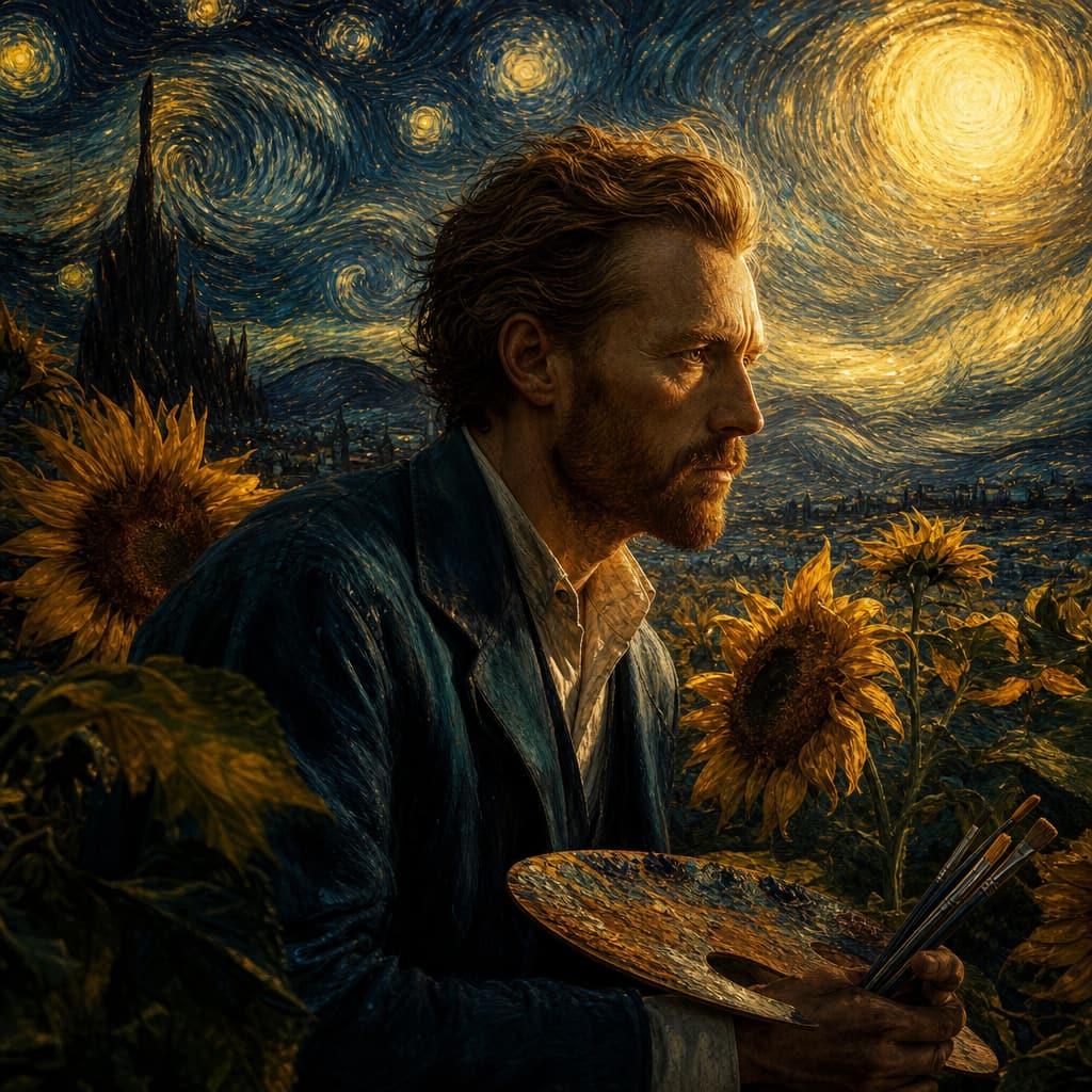 Symbolic Astra artwork for: Vincent van Gogh: The visible soul of color