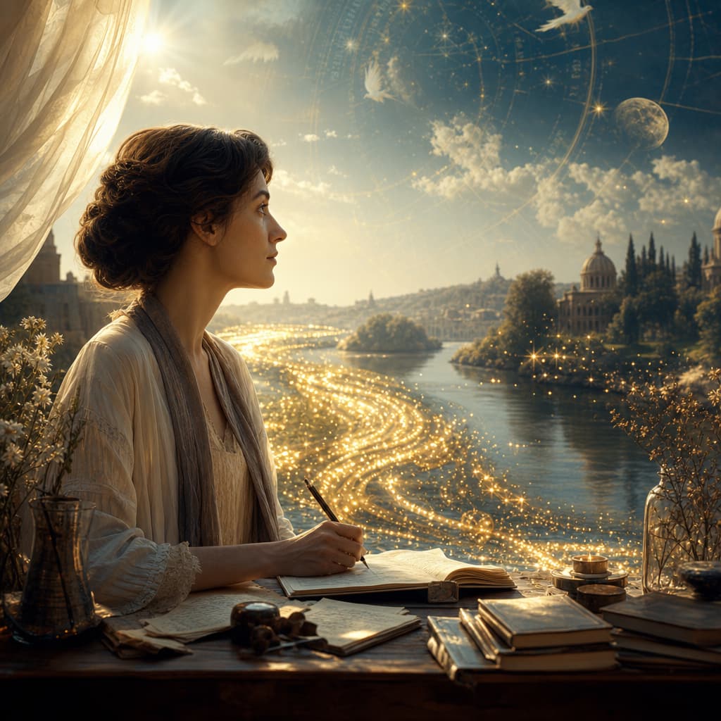 Symbolic Astra artwork for: Virginia Woolf: Interior weather made literary