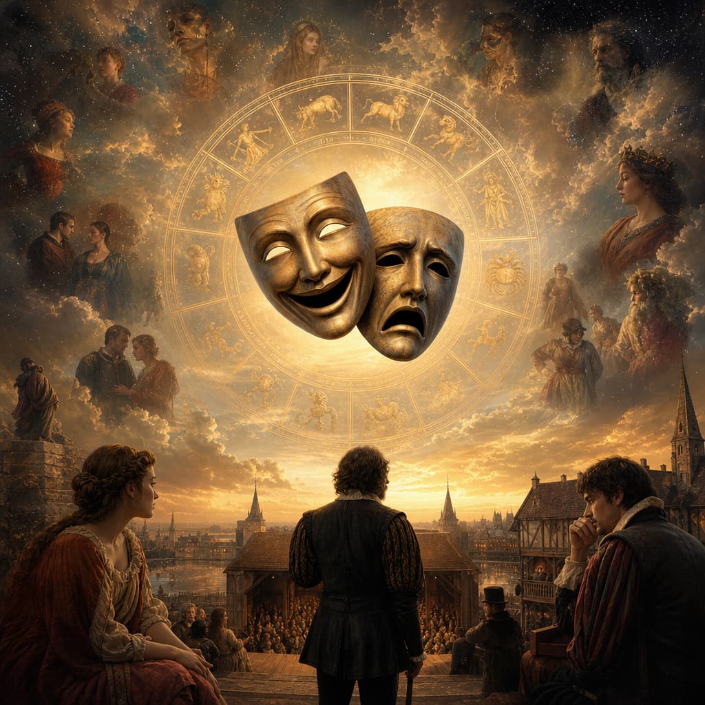 Symbolic Astra artwork for: William Shakespeare: The whole theater of human motive